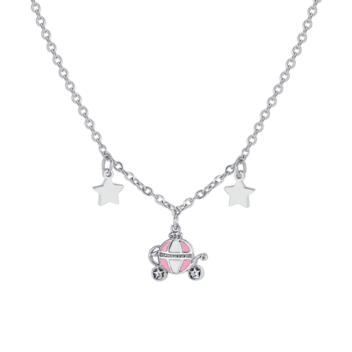 COLLIER EN ACIER POUR FILLE AVEC CARROSSERIE
