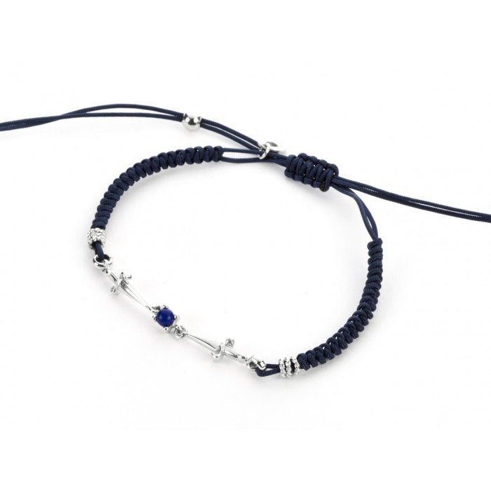 Bracciale blu gem