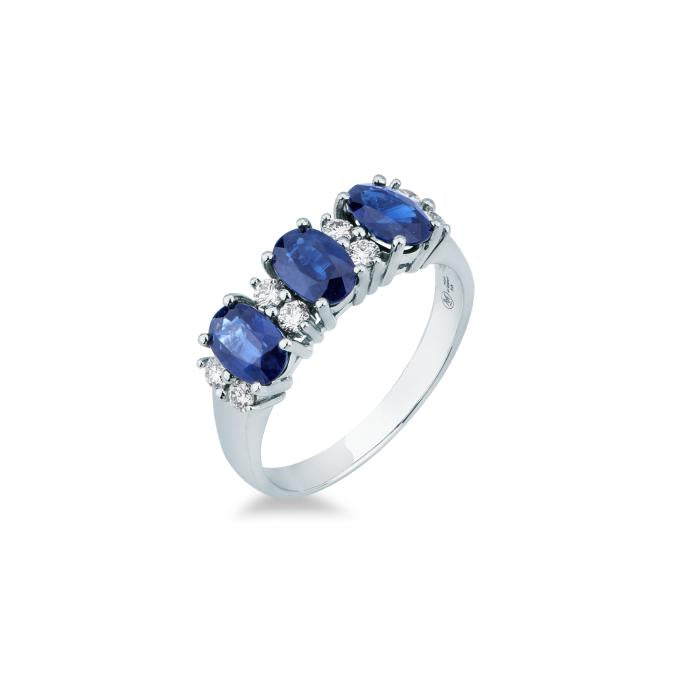 ANELLO ZAFFIRI E BR