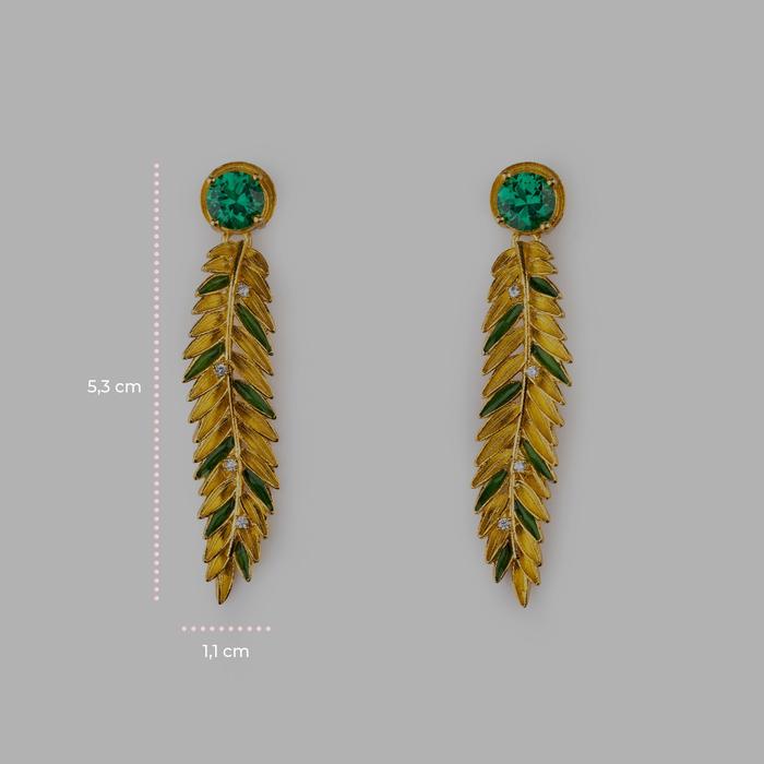 Palm Tree Earrings