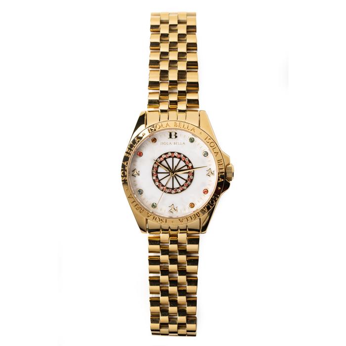 Montre à roue en or