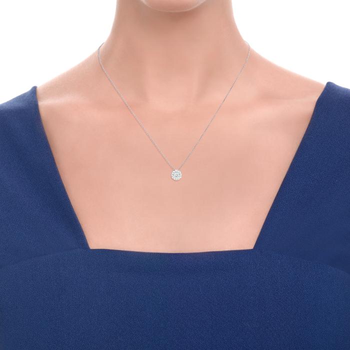 Girocollo halo punto luce contorno br 0.25