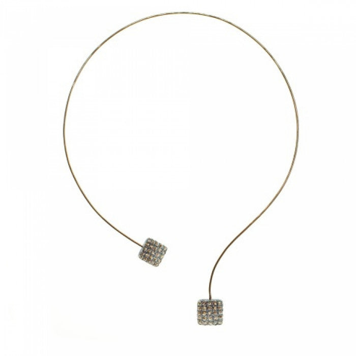 Girocollo 2 toppe quadrate