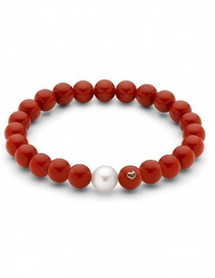 Bracciale Pasta di corallo rosso