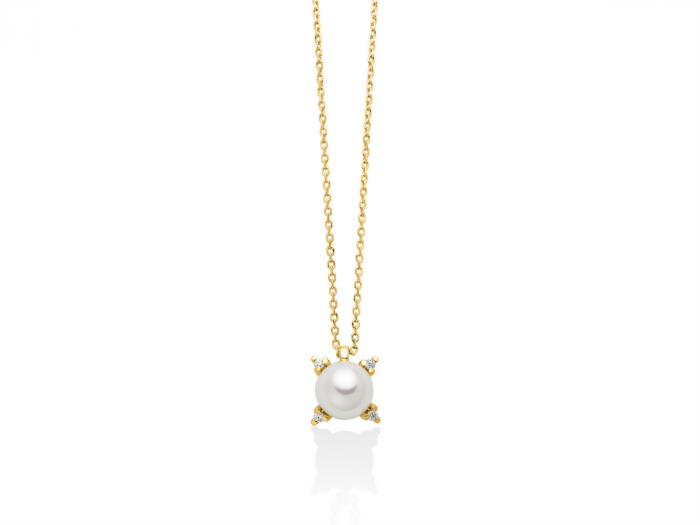 Collier ras du cou en perles