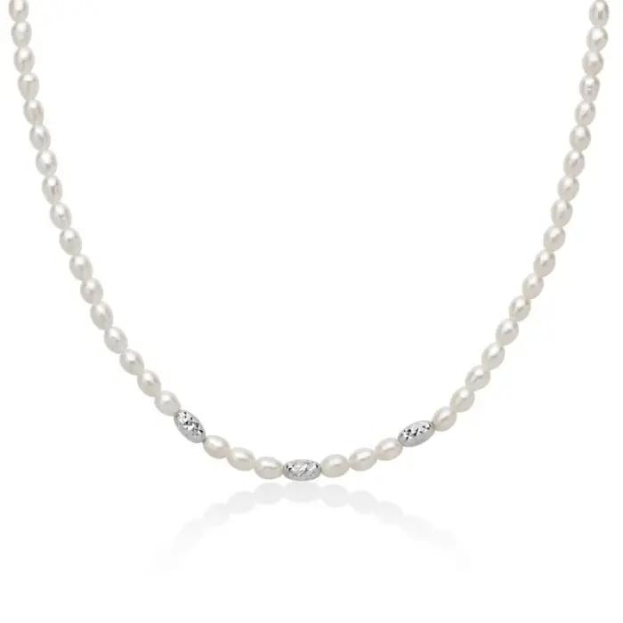 Girocollo pepite di perle