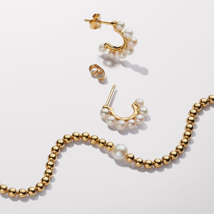 Bracciale con Perla d’Acqua Dolce Coltivata e Sfere