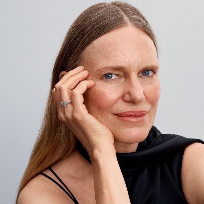 Double Band Heart Ring