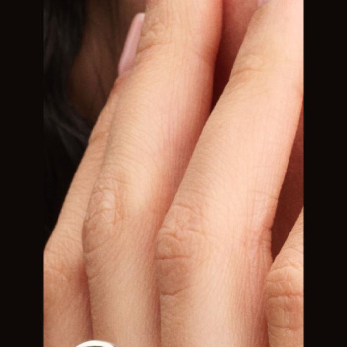 Bague cœur sinueuse