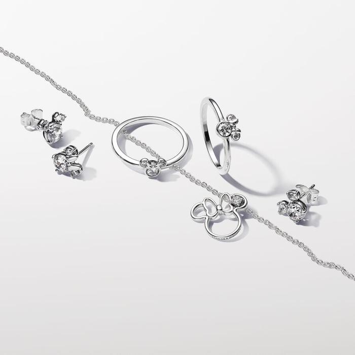 Disney, Orecchini Scintillanti Mickey Mouse e Minnie Mouse