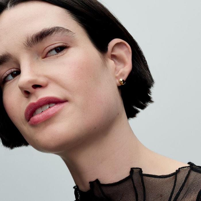 Boucles d'oreilles pendantes sinueuses