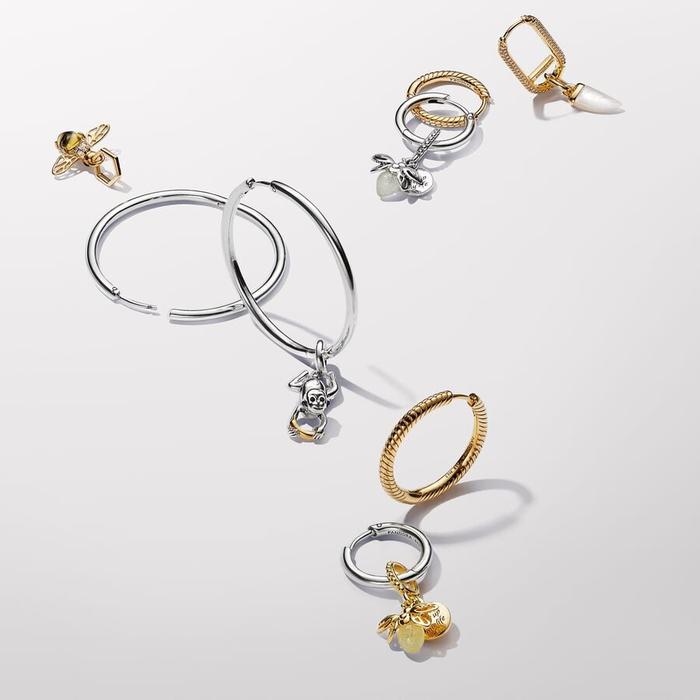 40mm Stackable Hoop Earrings