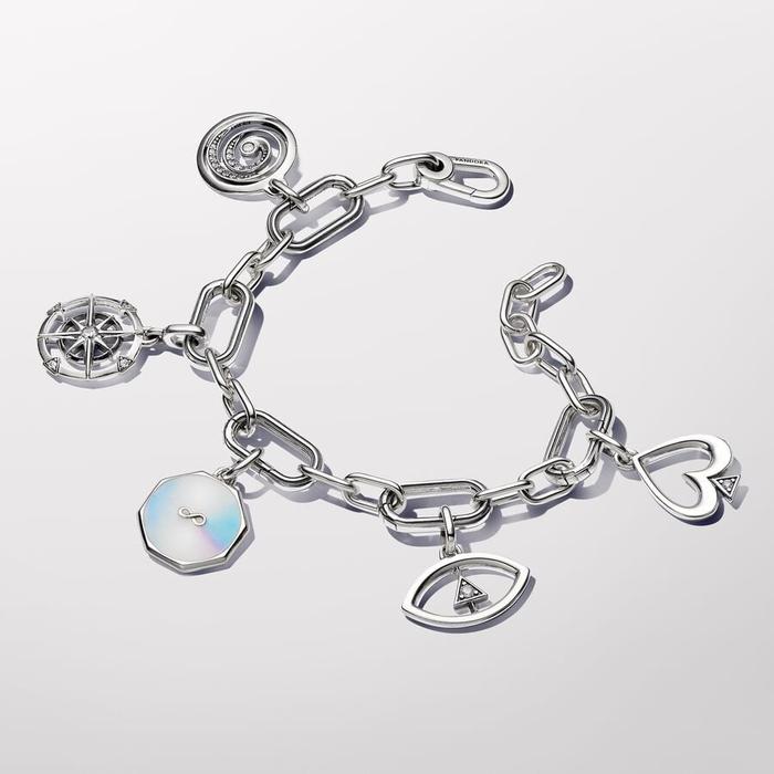 Bracciale Maglia Link Small con 5 Link Apribili Pandora ME