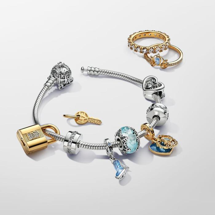 Charm Disney, Cenerentola, Pendente Carrozza e Cuore