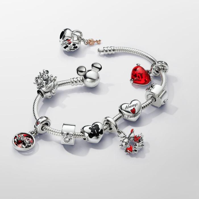 Charm Disney, Cuore Mickey & Minnie "Always Forever"