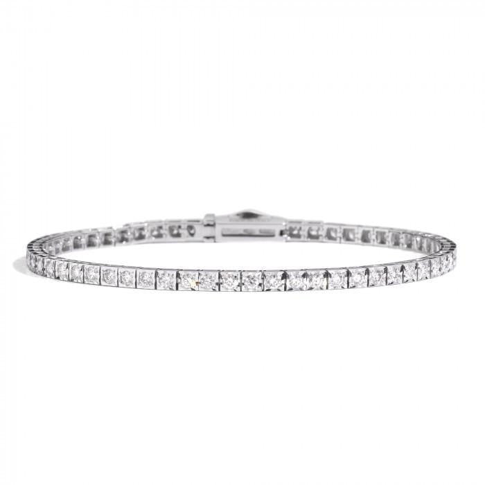 BRACELET DE TENNIS FACE CUBE BR 1.06