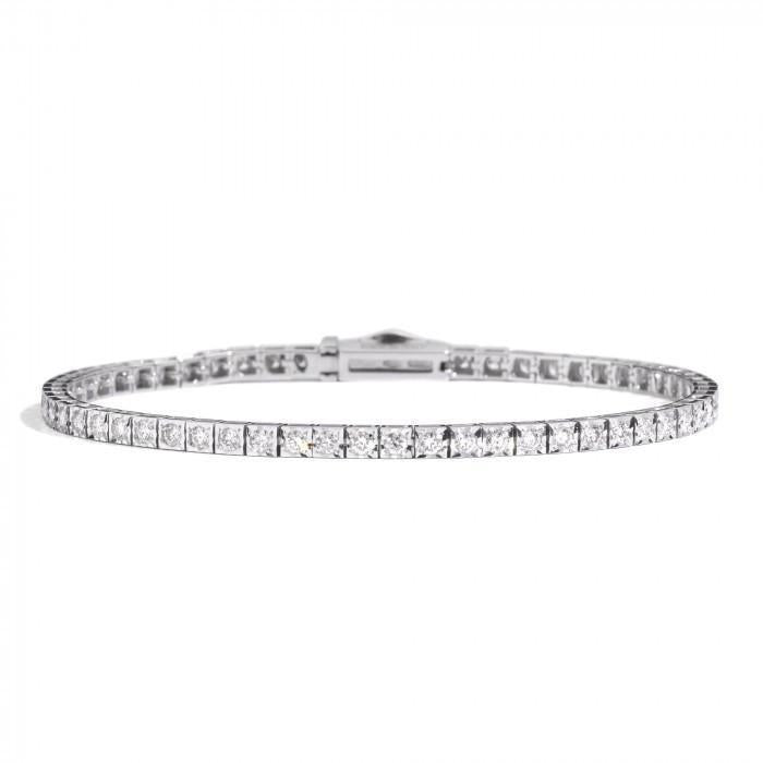 BRACELET DE TENNIS FACE CUBE BR 2,40