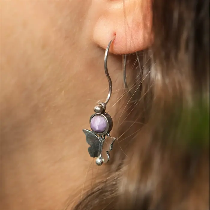 Orecchini Carezza di Farfalla