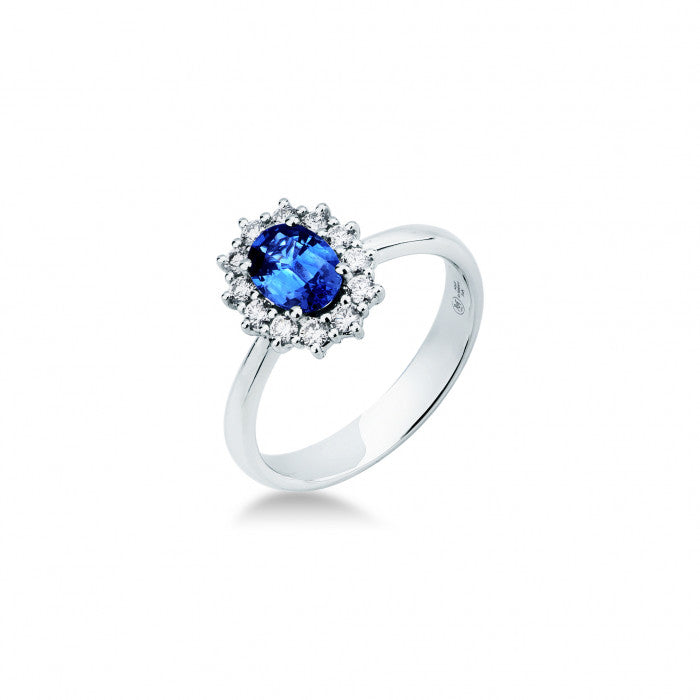 SAPPHIRE AND BR RING
