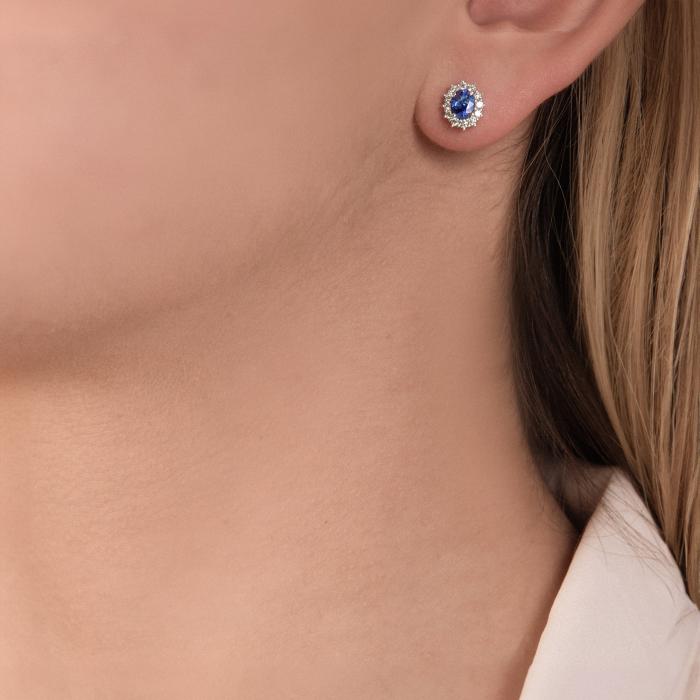 ORECCHINI ZAFFIRO E BR