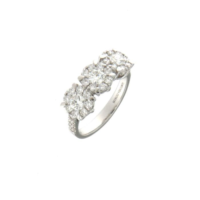 ANELLO TRILOGY PAVE' BR