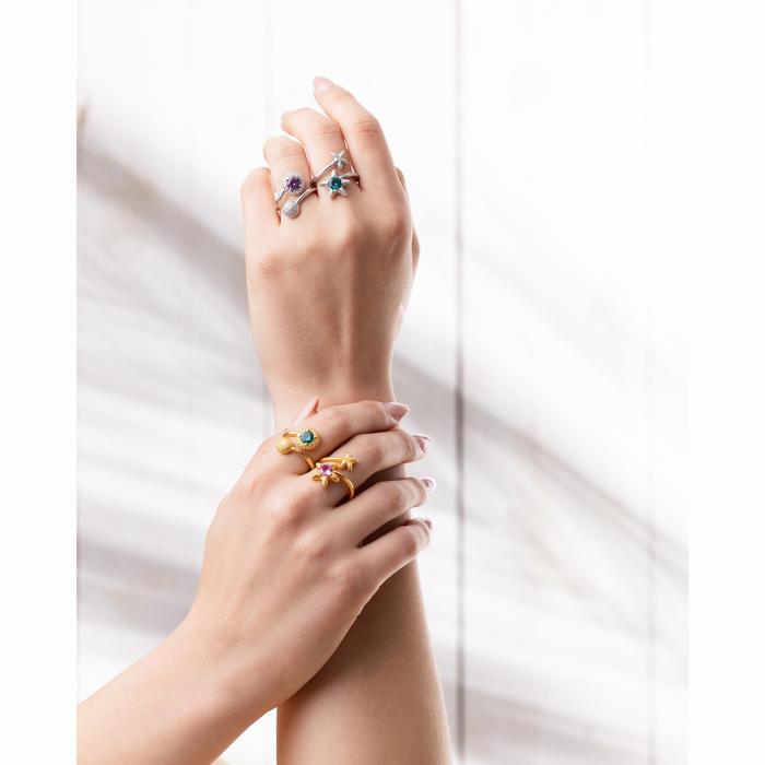Mini bague hérisson