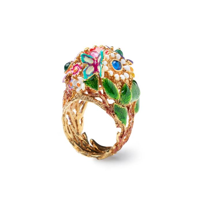 Secret Garden Butterfly Ring