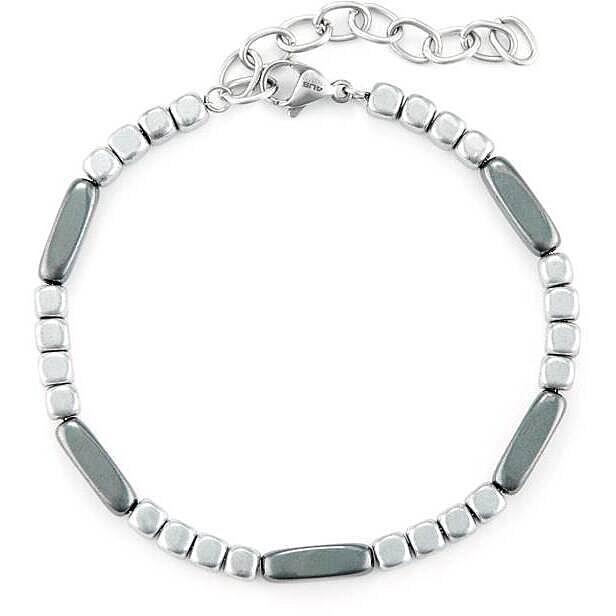 Bracelet en acier hématite