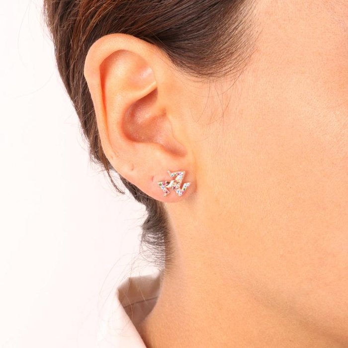 Boucles d'oreilles en argent 925