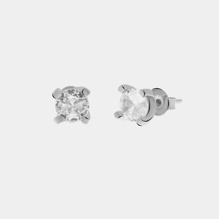 Orecchini in Argento 925 a lobo punto luce