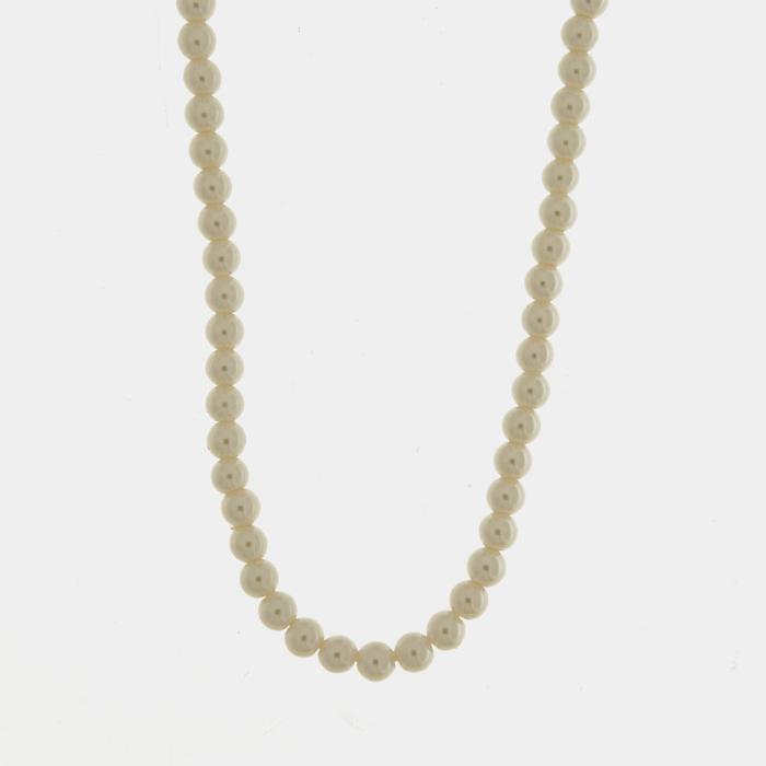 Collana in Argento 925 con perle