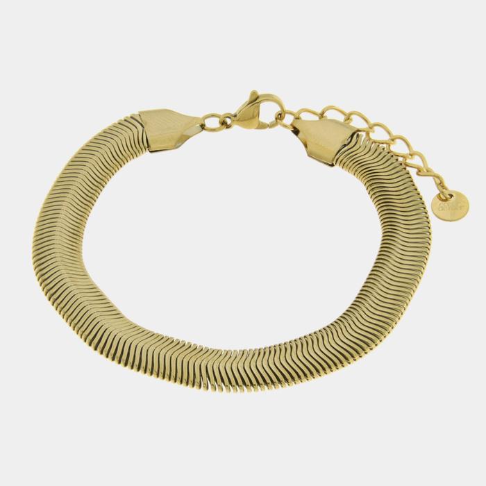 Bracciale in Acciaio catena a serpente