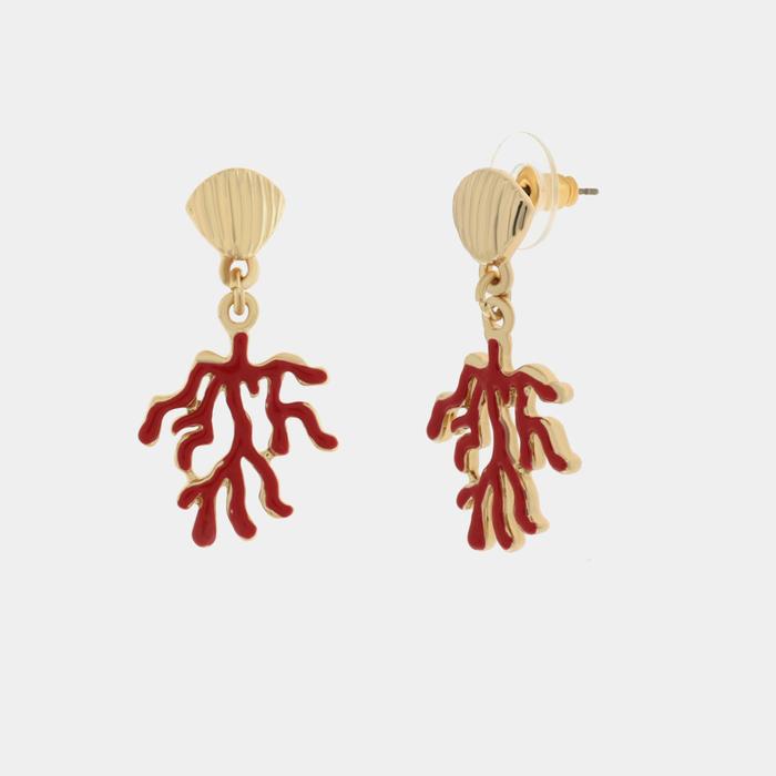 Boucles d'oreilles en métal