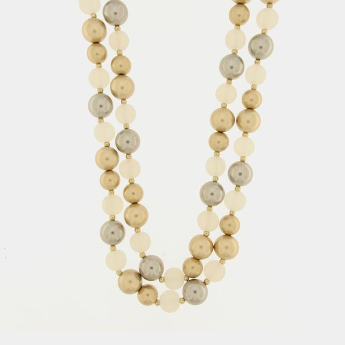 Collana in Metallo con pietre