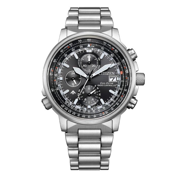 Crono Pilot Acciaio 41mm