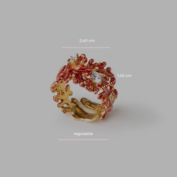 Anello Corallo