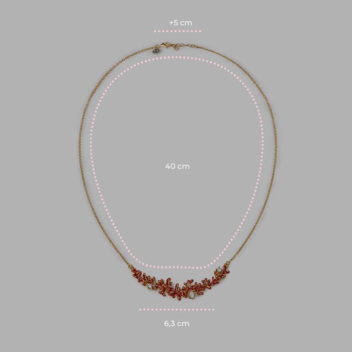 Mini Collier Corallo
