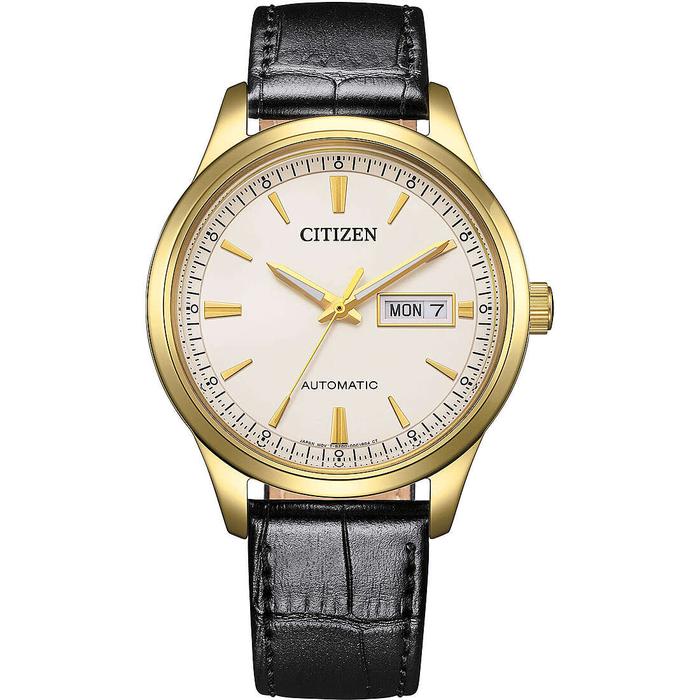 Montre mécanique Citizen Day Date pour homme, affichage de l'heure uniquement