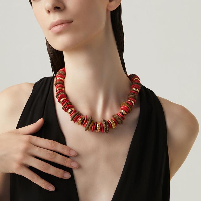 Bali Red Necklace