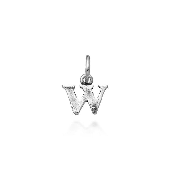 Charm Mini Lettera Logo "W"