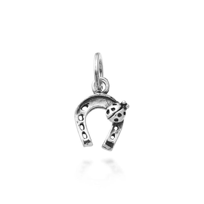Charm Horseshoe Ladybug
