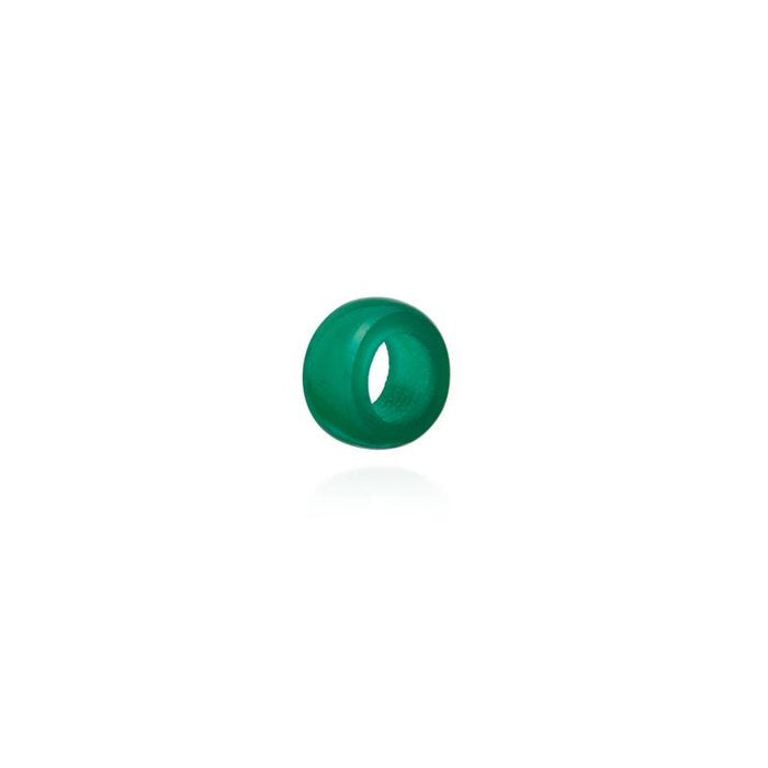 Green Agate Bead