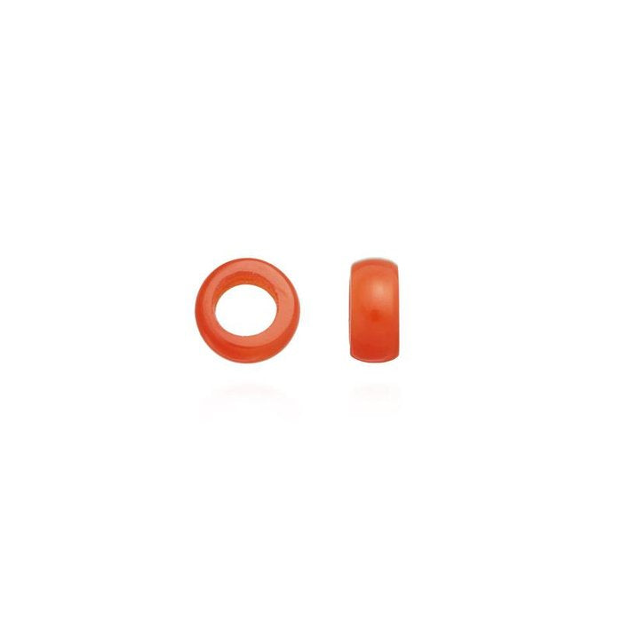 Orange Carnelian Bead
