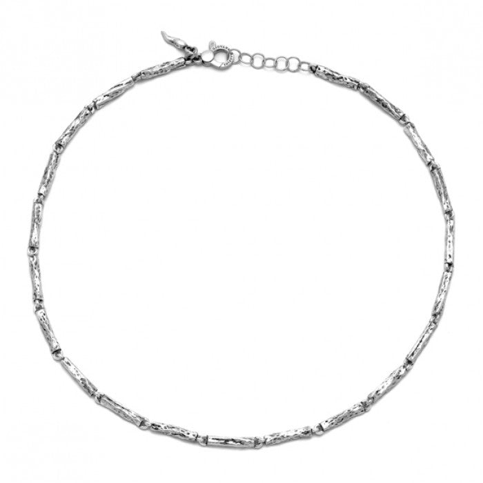 TINY HAMMERED NECKLACE