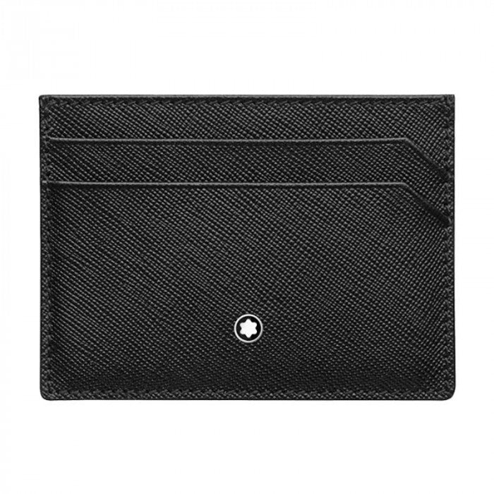 Porta carte di credito Sartorial nero 5cc