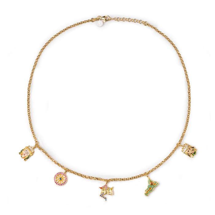 Collana Girocollo Sicilia Lapilli