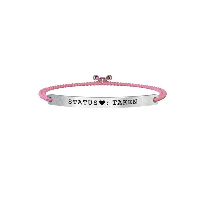 Bracciale Kidult in Acciaio Status | Taken – Love