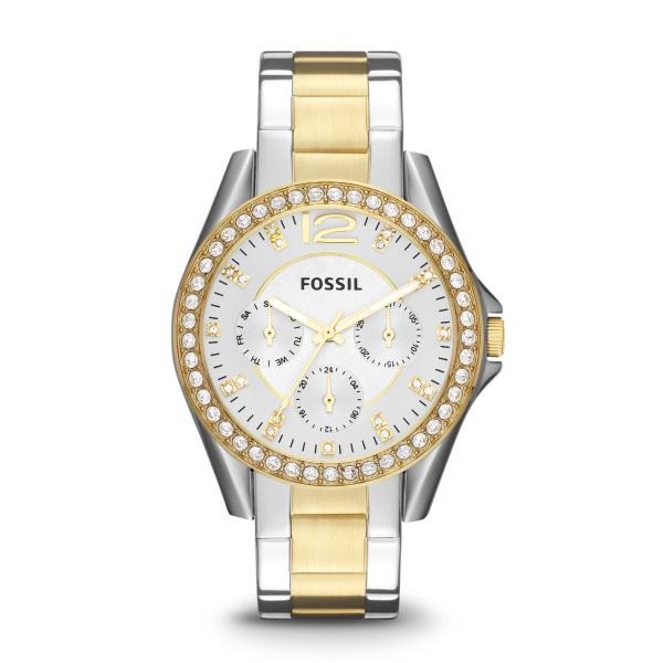 Orologio in acciaio inossidabile bicolore multifunzione Riley - gioielleriaperdichizzi.it