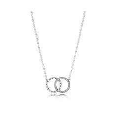 Collana pendente cerchi