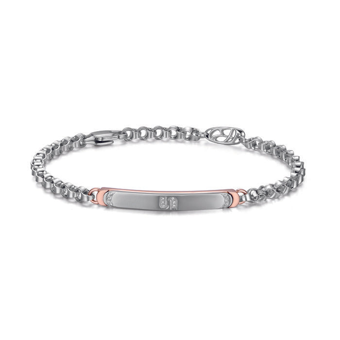 Plate bracelet